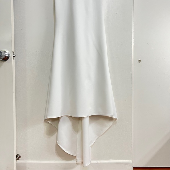 Noel and Jean by Katie May Wasson Draped Back Gown - Picture 8 of 12